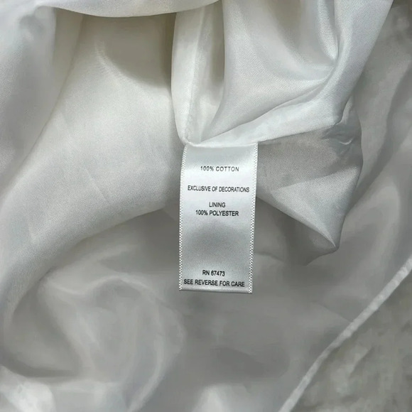 Taylor Embroidered Cocktail Mini Dress Size 10 - Picture 6 of 7